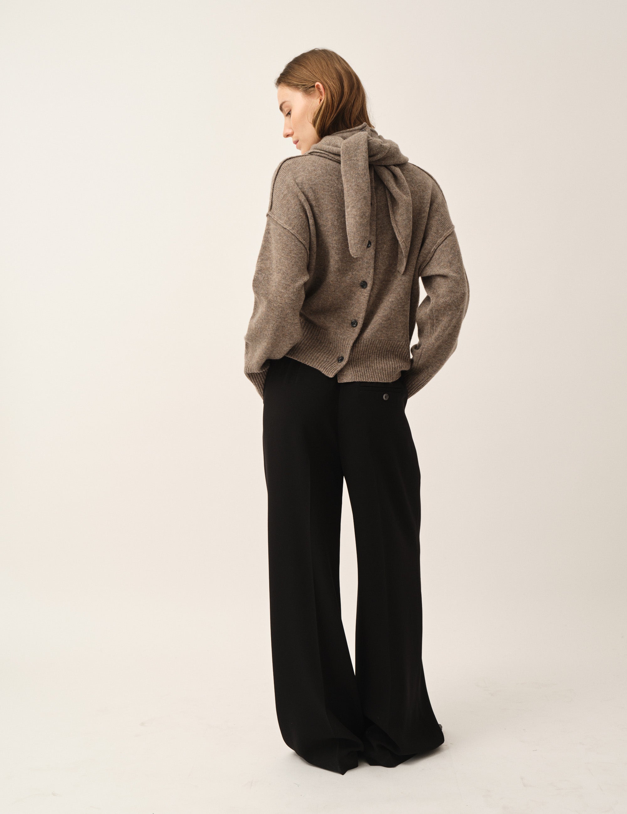 Volmer Back Knit Mushroom 4 / Mushroom