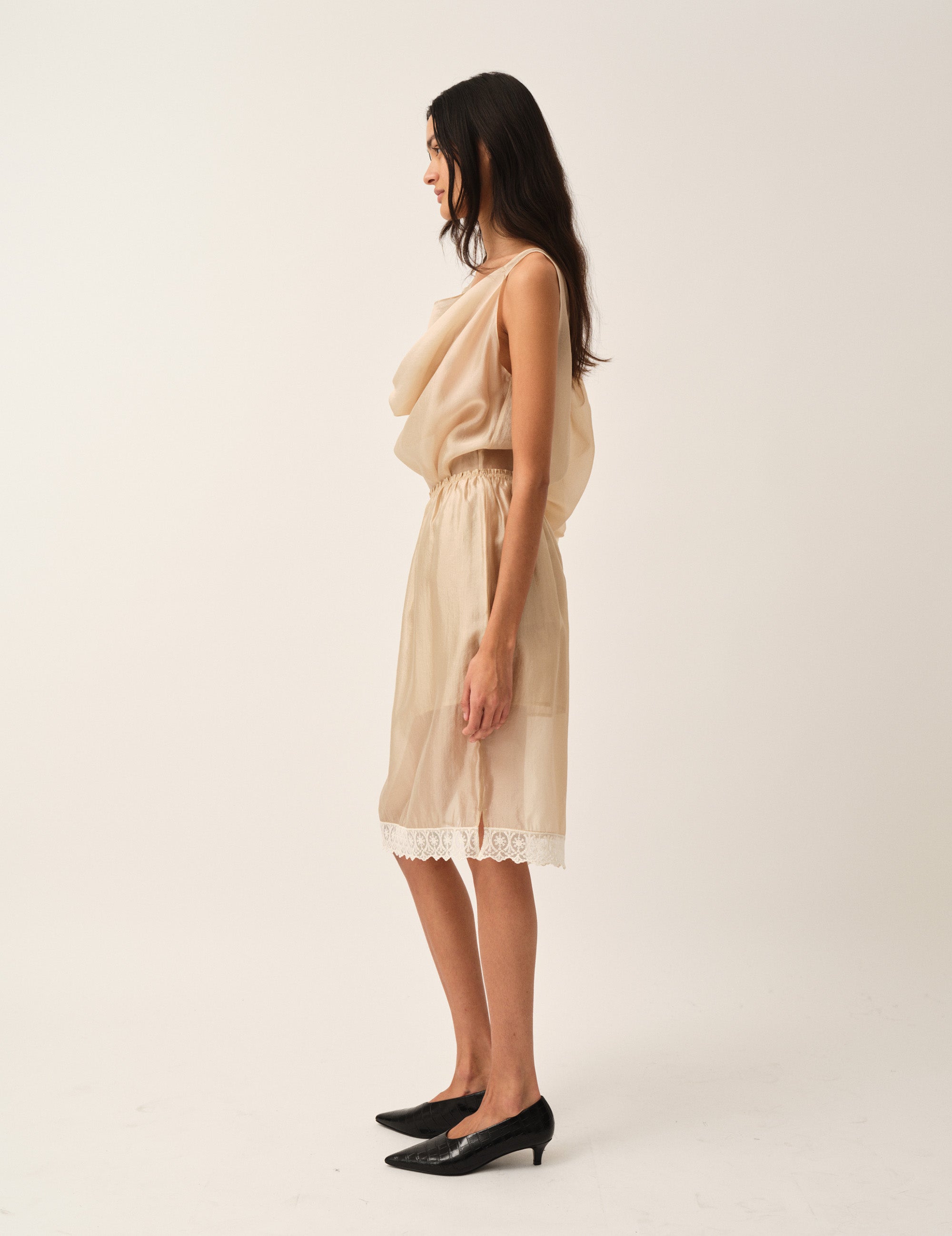 Gilian Lace Skirt Toast 4 / Toast