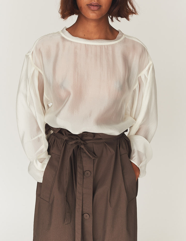 Gilian Deconstructed Top Cream 4 / Cream
