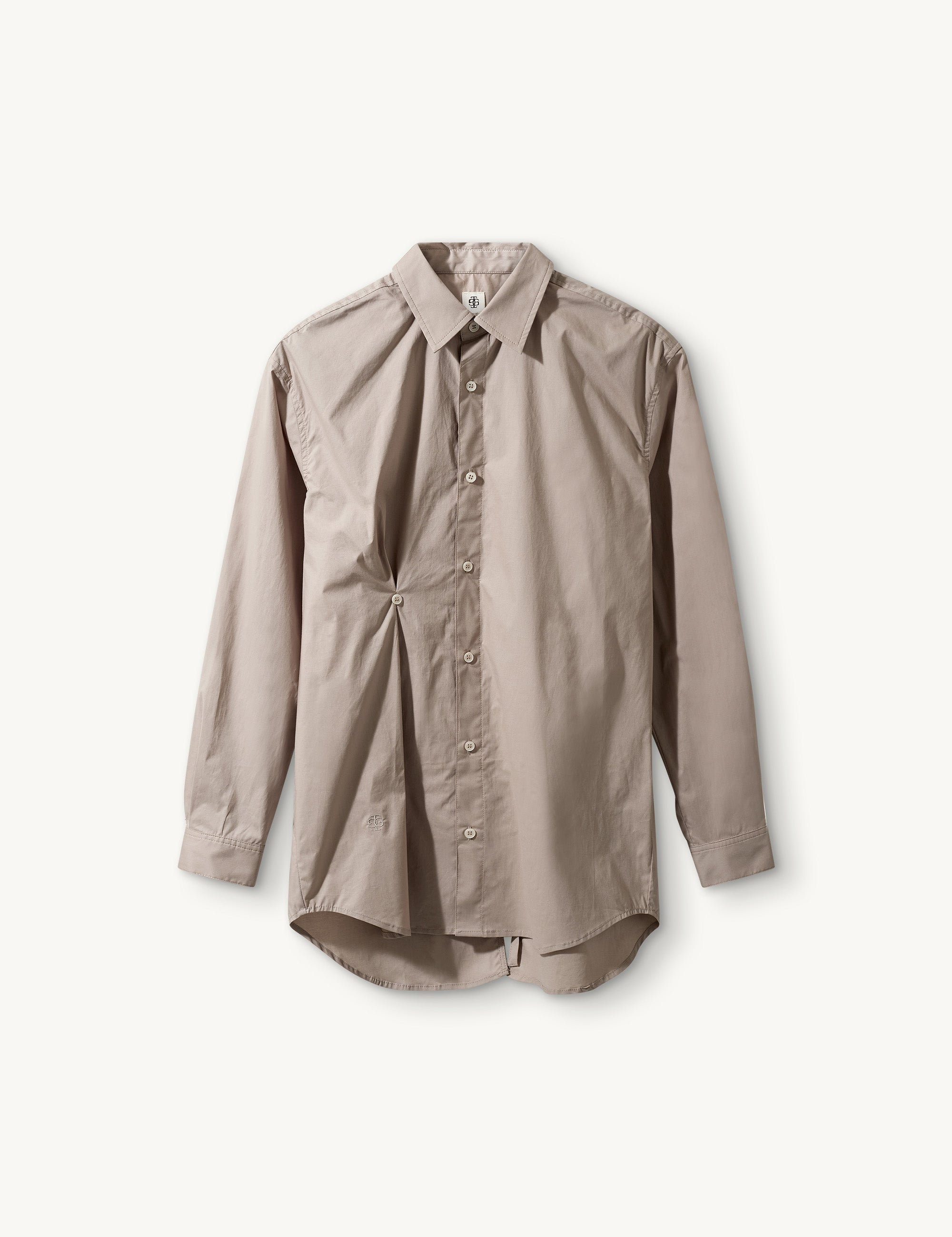Cyprus Button Shirt Truffle