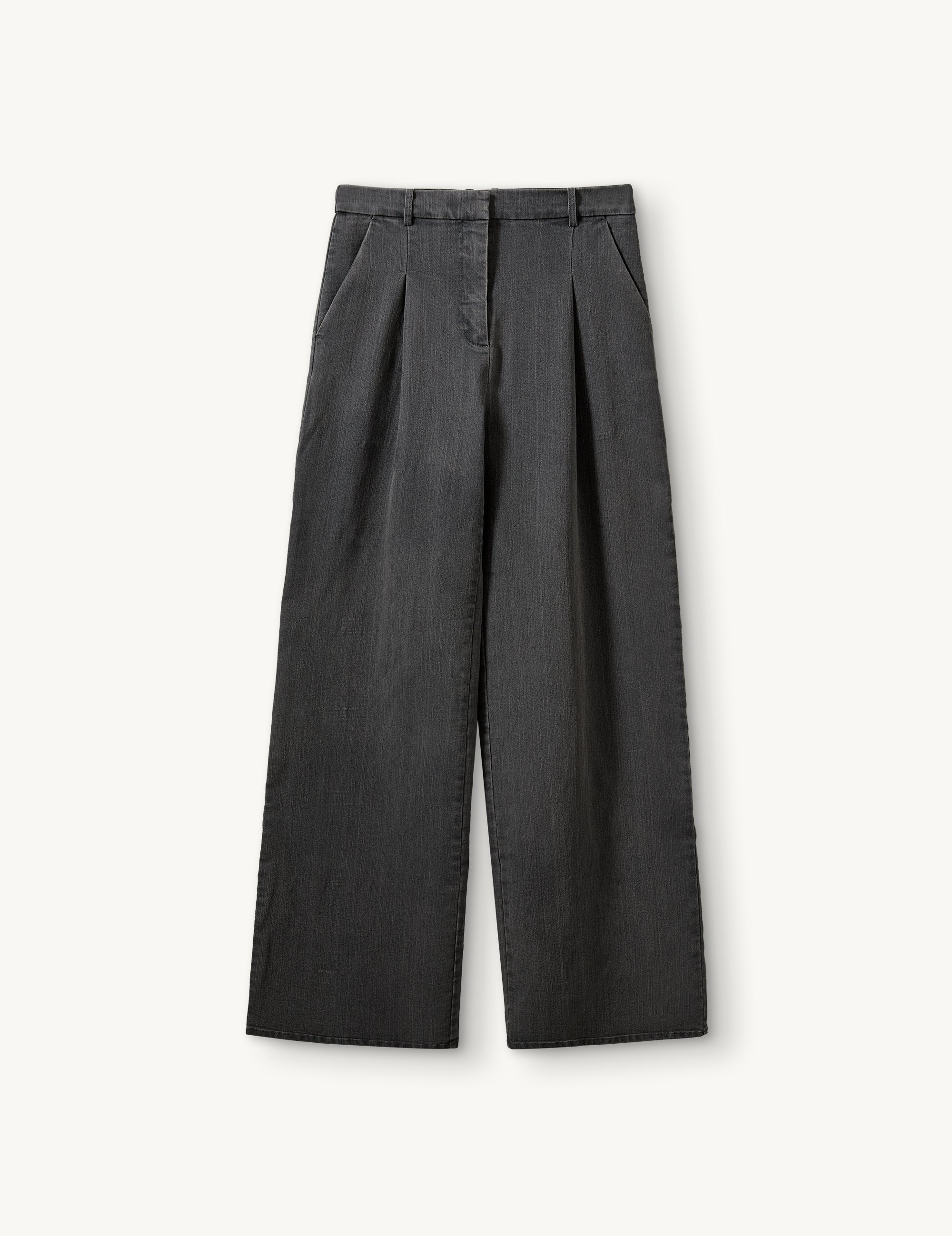 Merci Anagram Pants Dark Grey