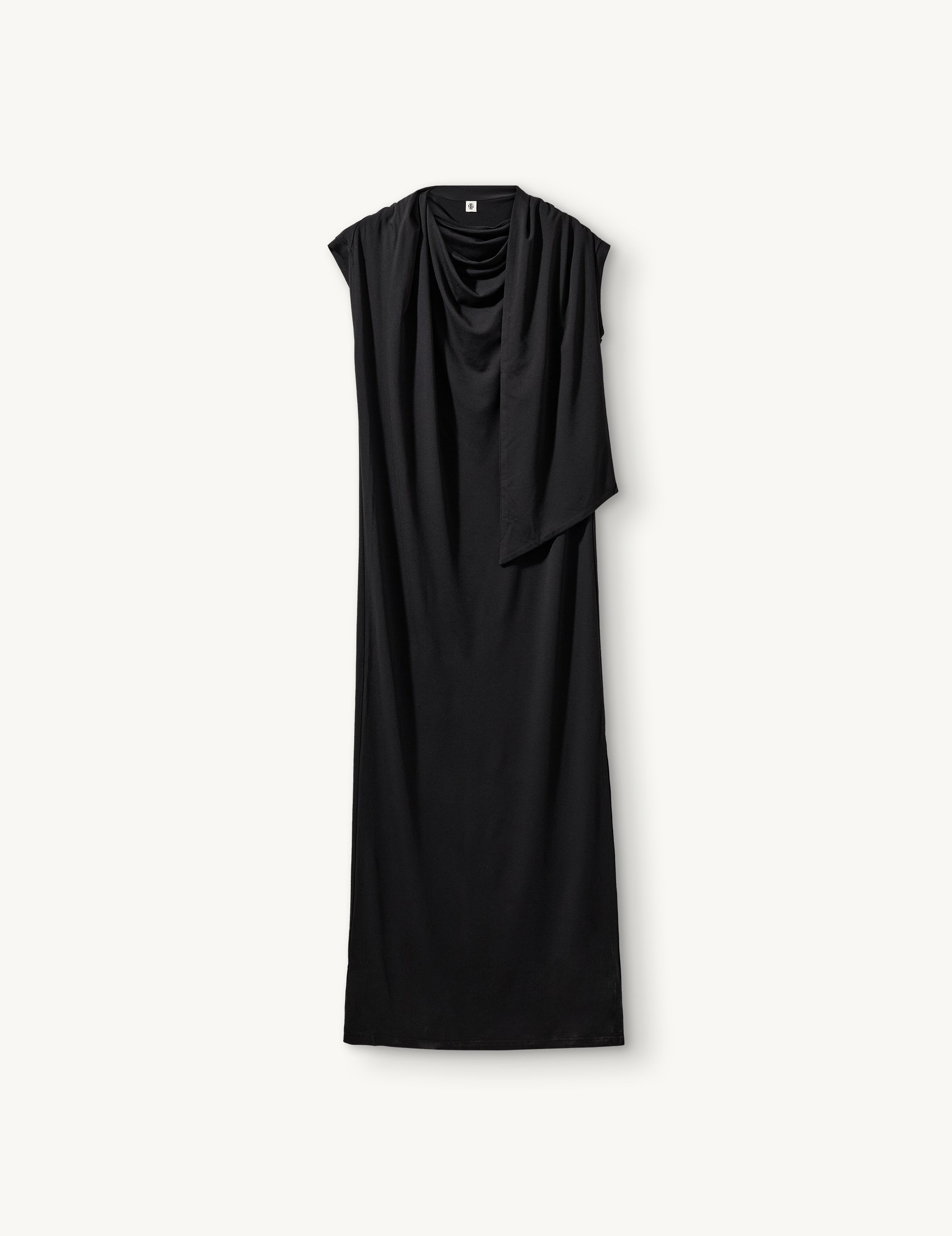 Scarf Dress Black