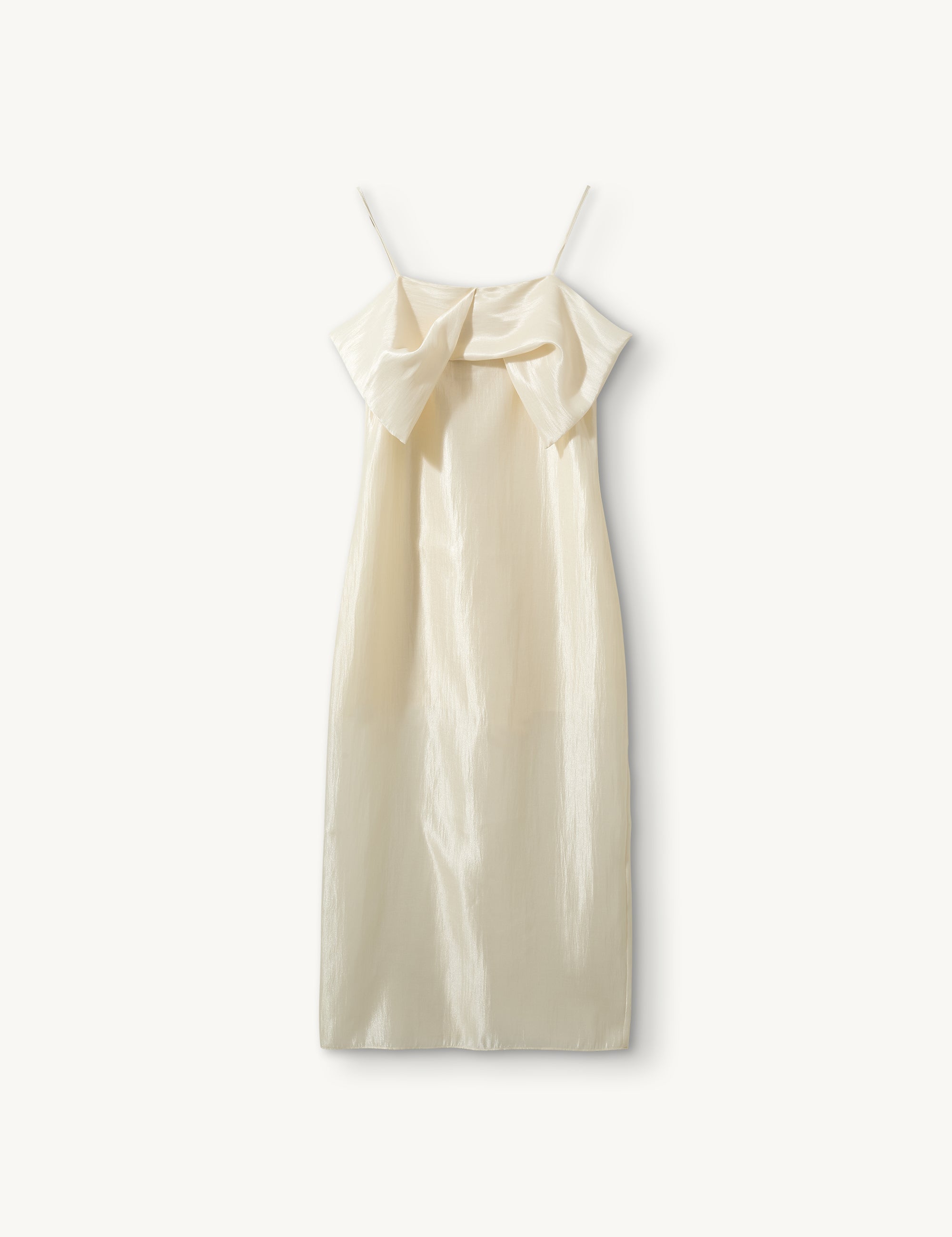 Porcha Drape Dress Macadamia