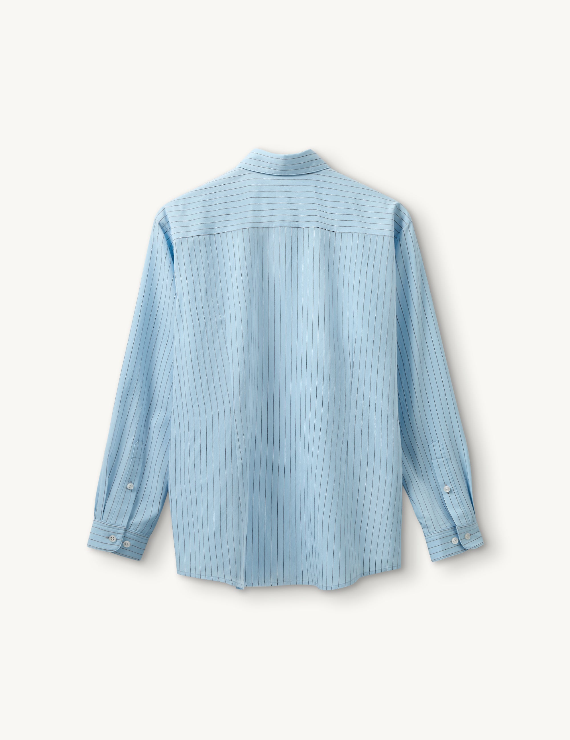 Costa Shirt Light Blue/Navy Stripes