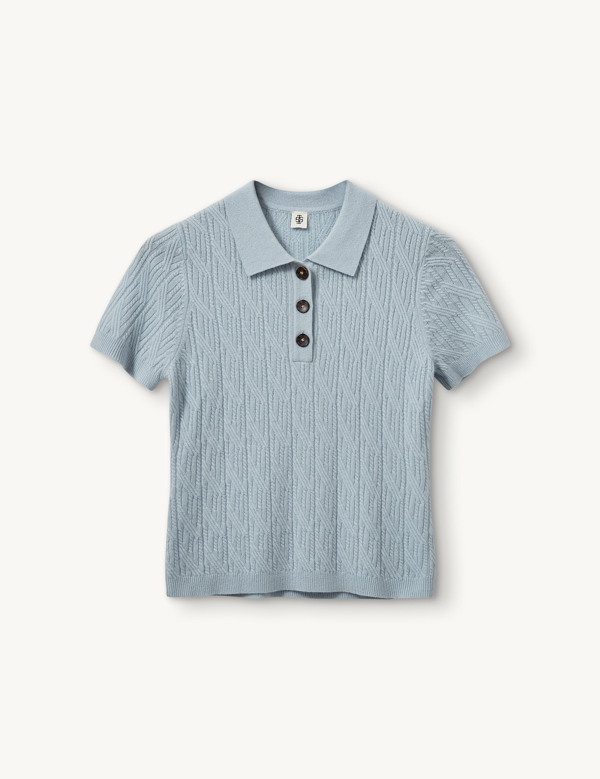 Como Cable Mini Polo Light Blue