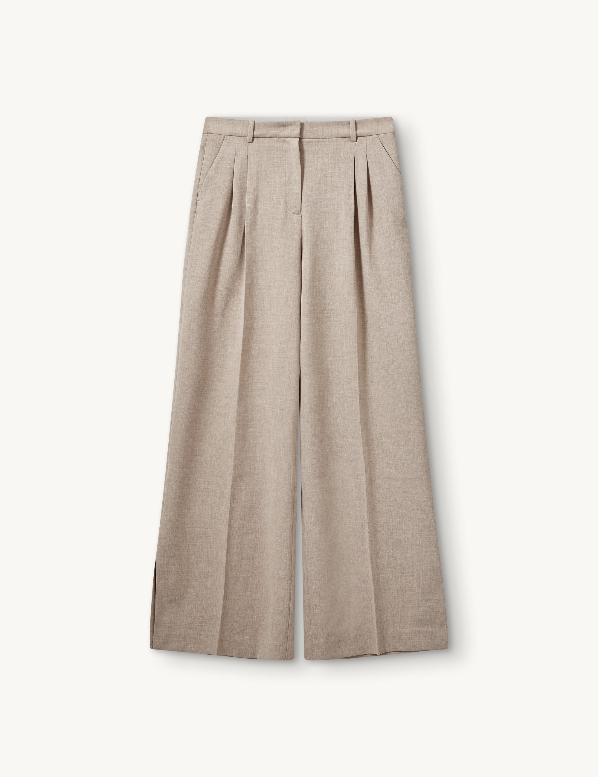 Pisano Pants Beige Melange 4 / Beige Melange