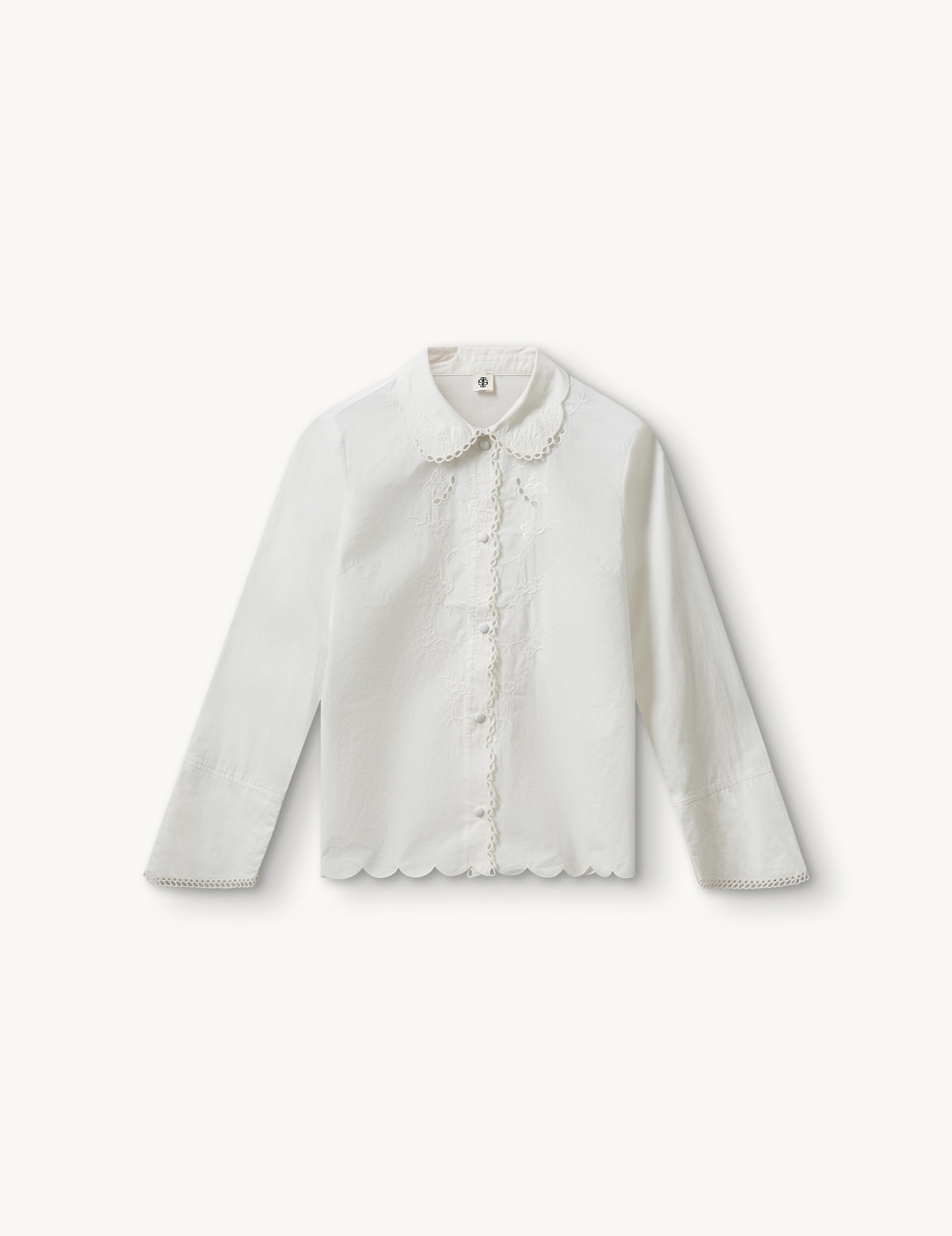 Kirsten Collar Shirt White 4 / White