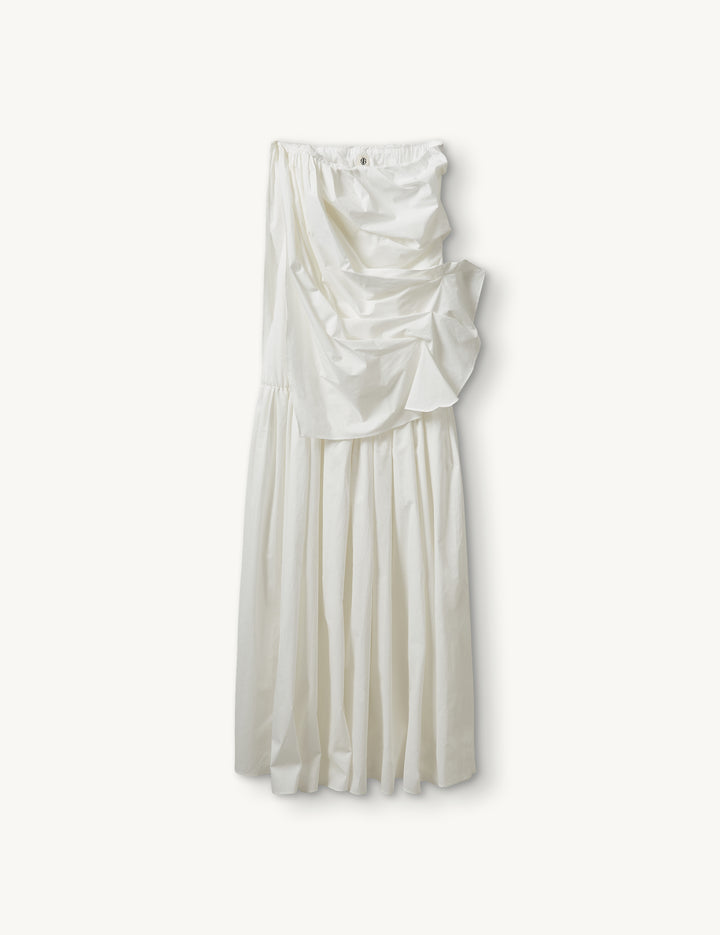 Bazaar Drape Gown White 4 / White