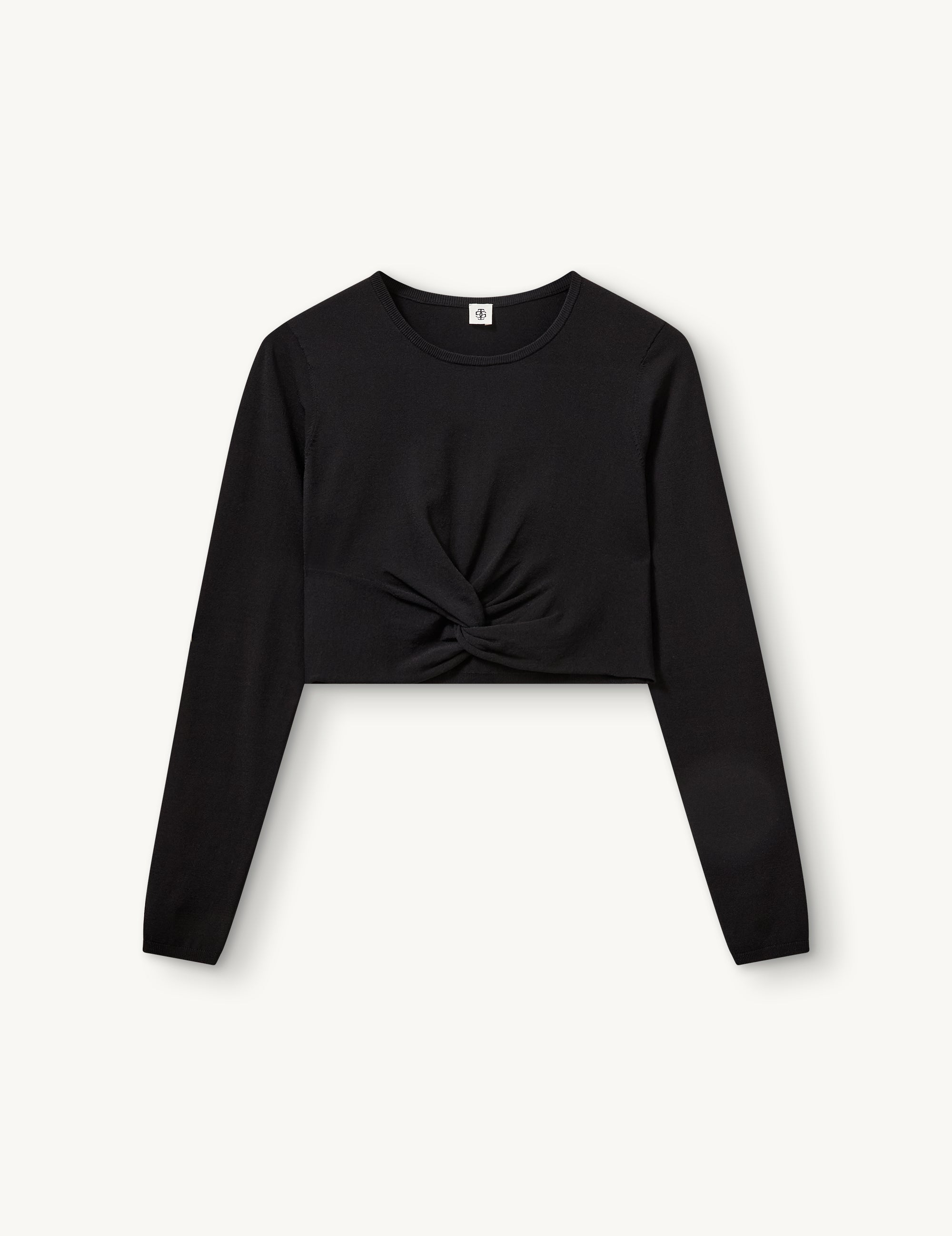 Madison Knot Top Black 4 / Black