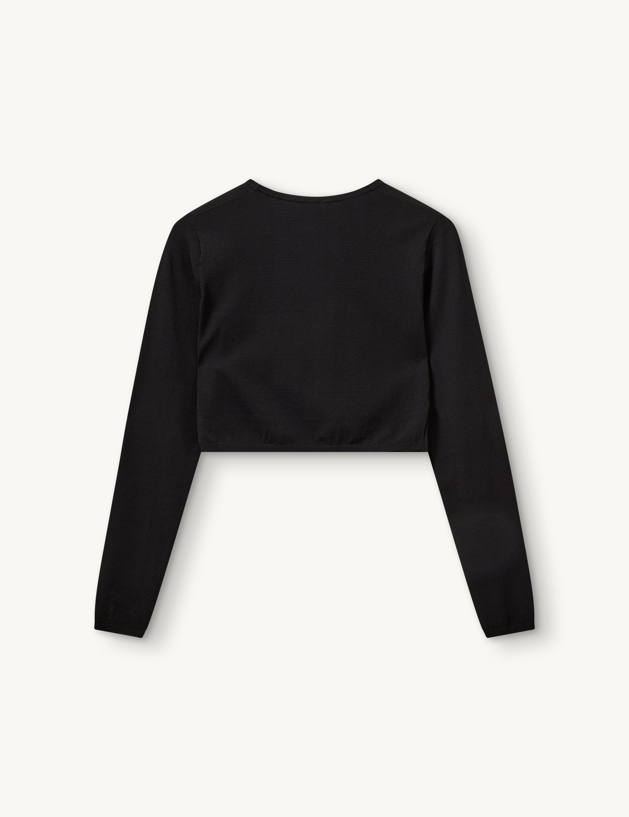 Madison Knot Top Black 4 / Black