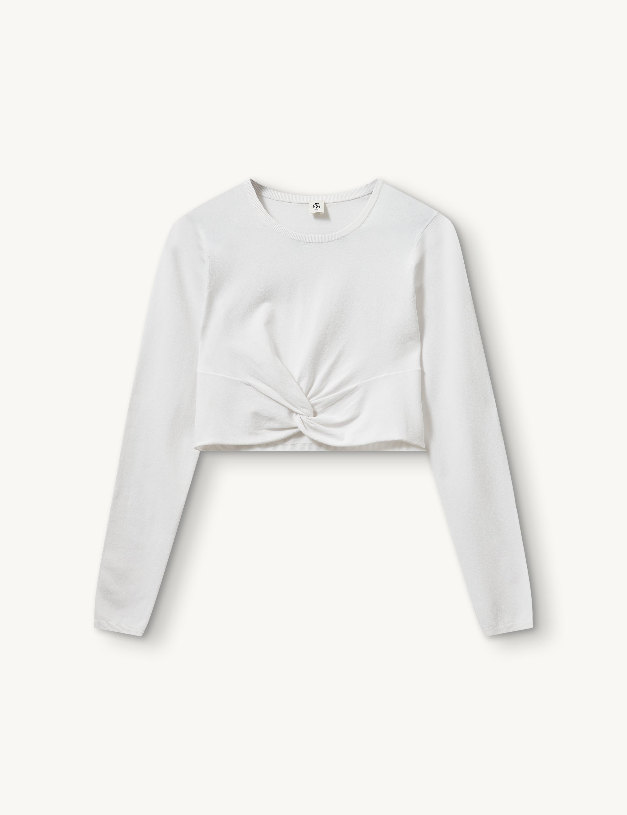 Madison Knot Top White 4 / White