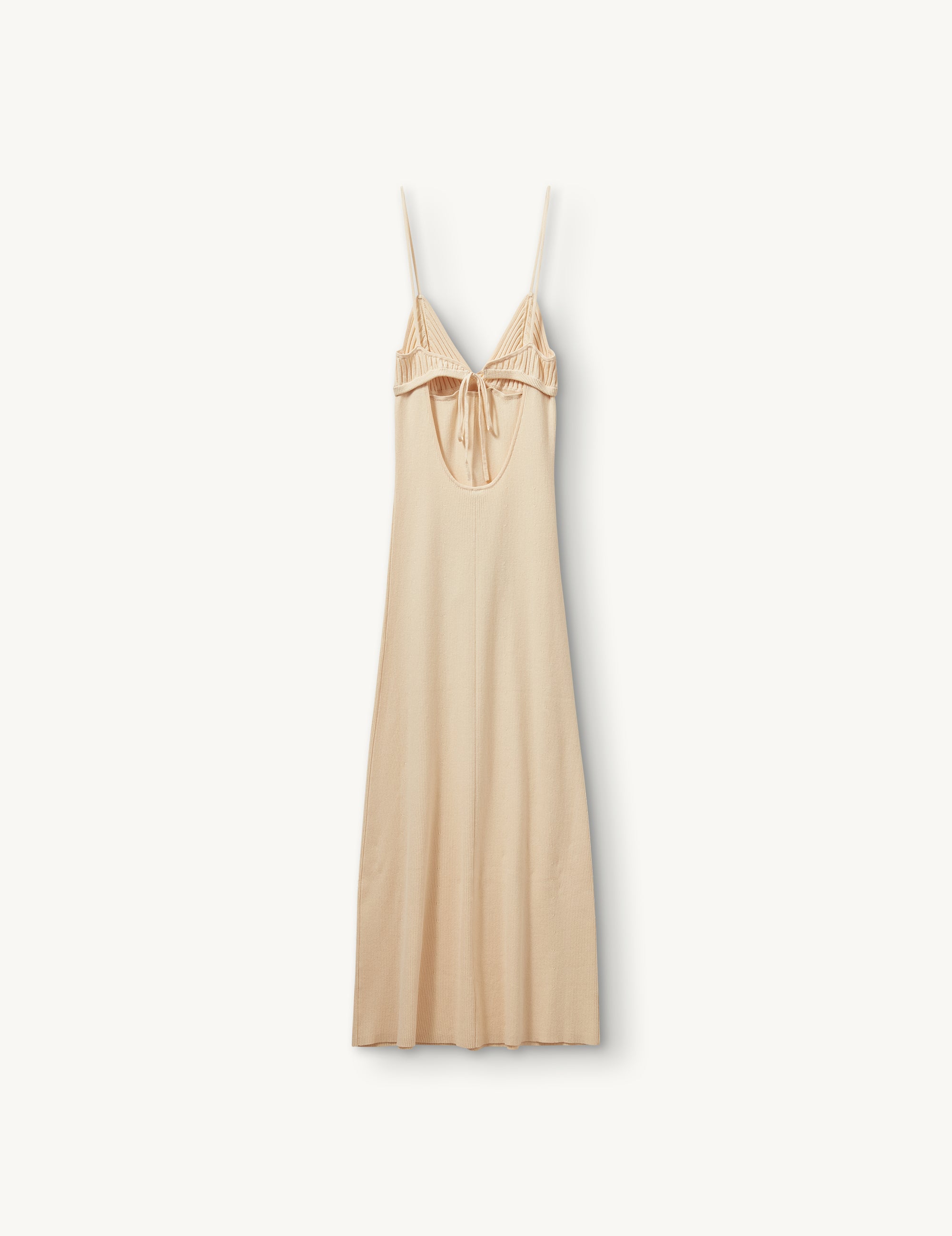 Maldive Button Gown Bone 4 / Bone