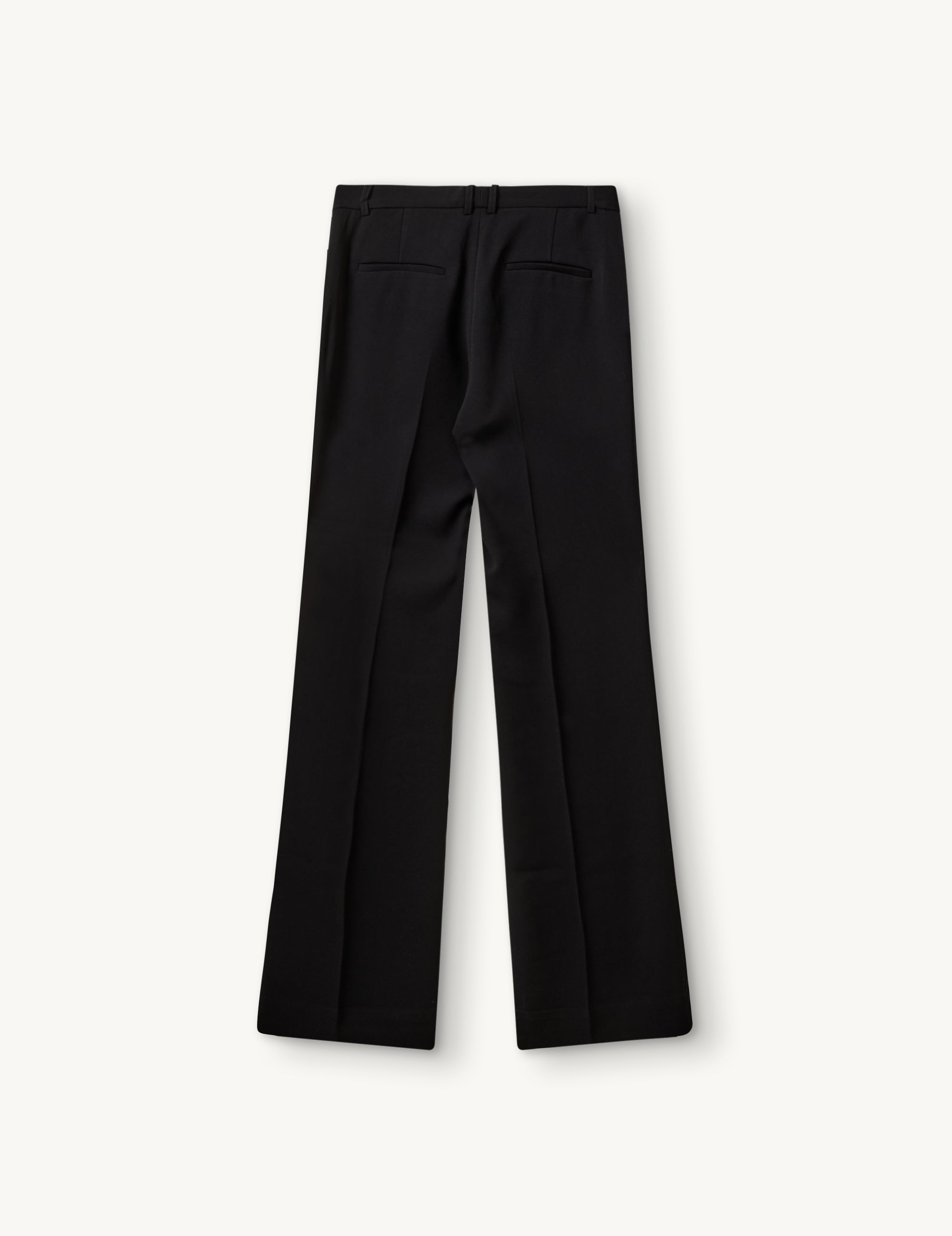 Crepe Wide Pants Black Crepe Wide Pants Black