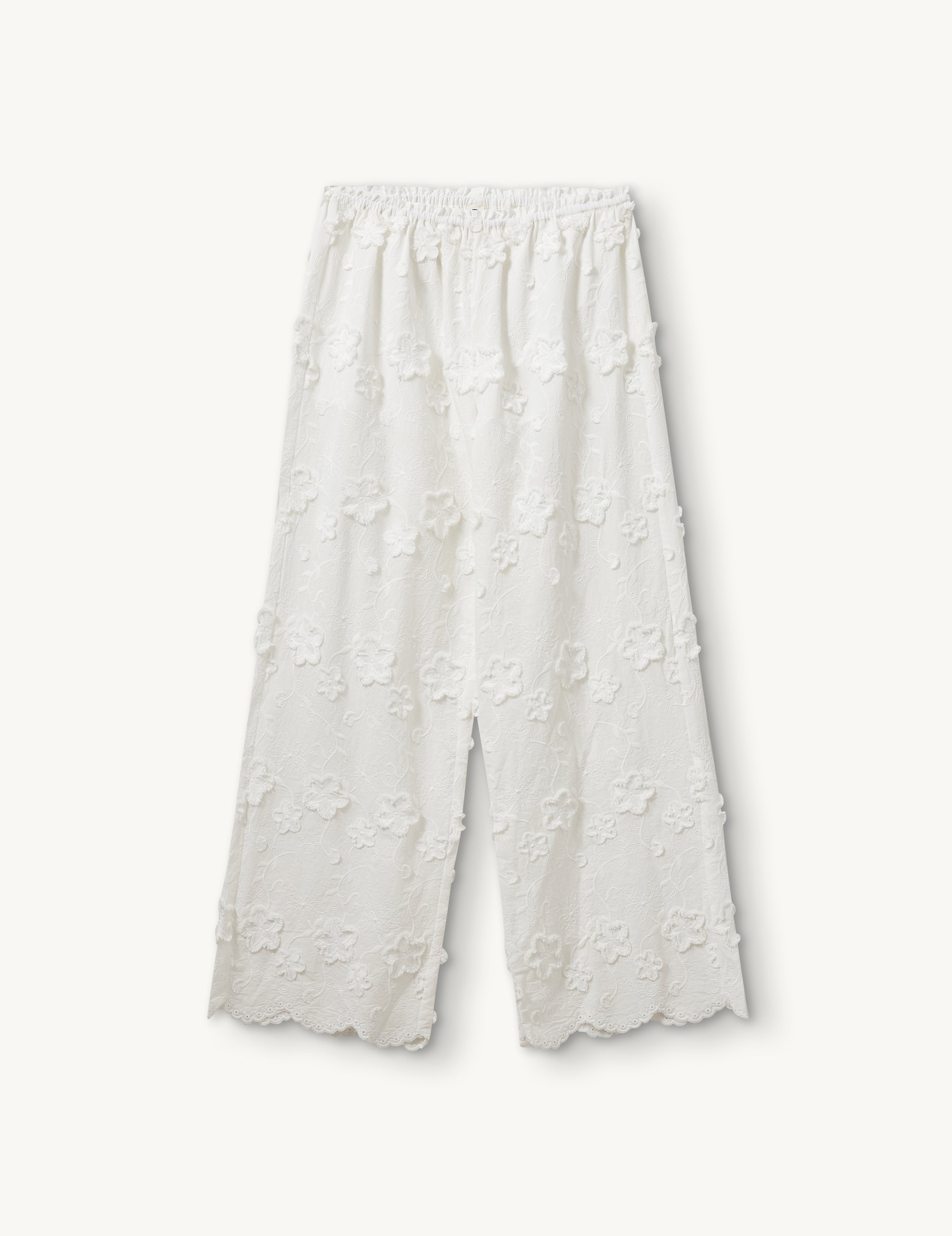 Fleur Pants Cream 4 / Cream