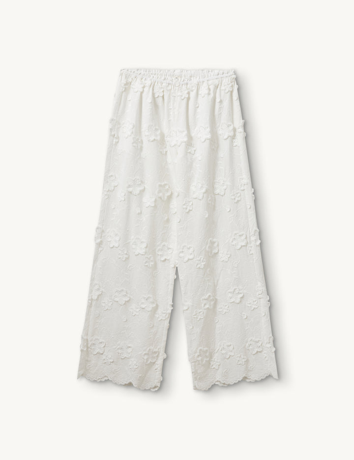 Fleur Pants Cream 4 / Cream