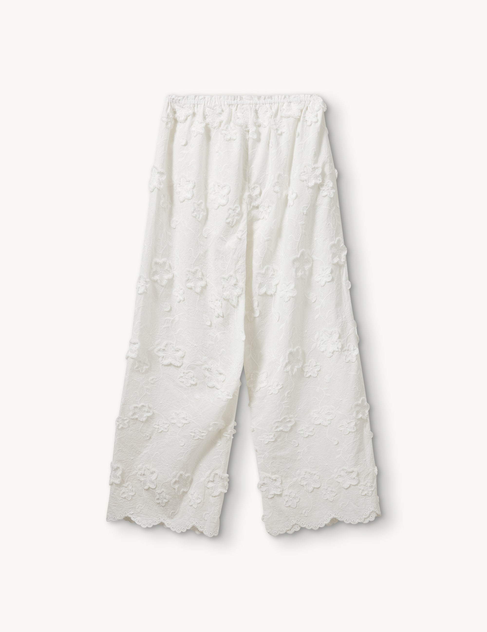 Fleur Pants Cream 4 / Cream