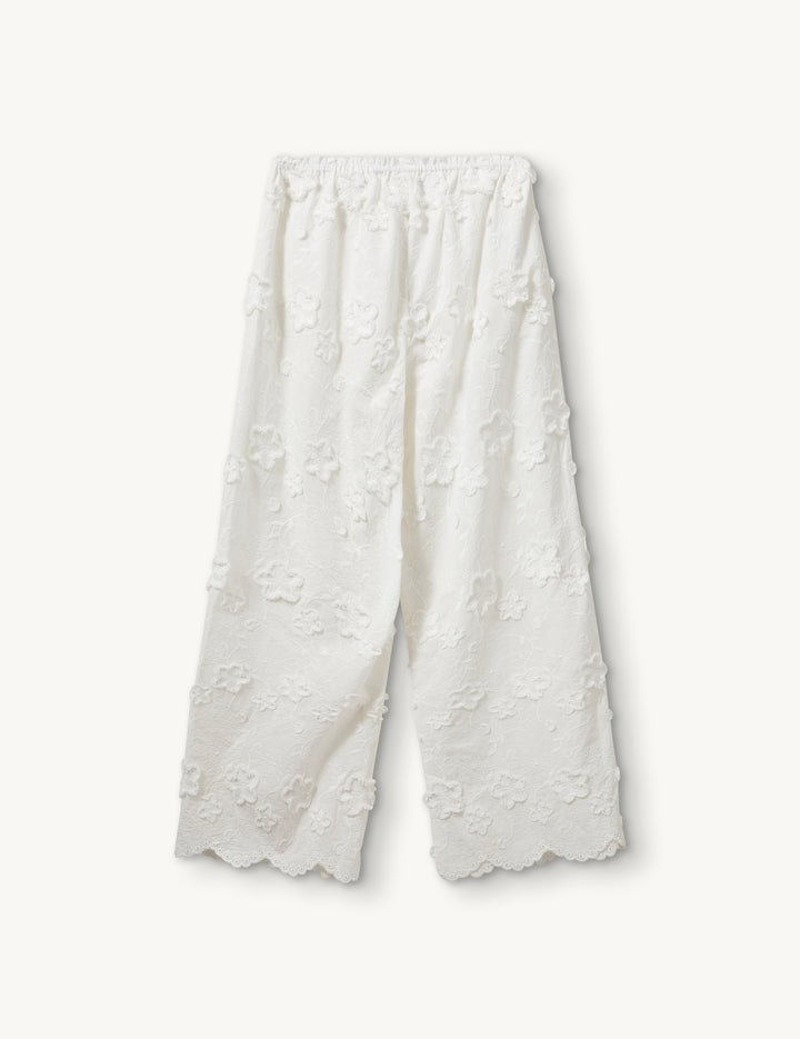 Fleur Pants Cream 4 / Cream