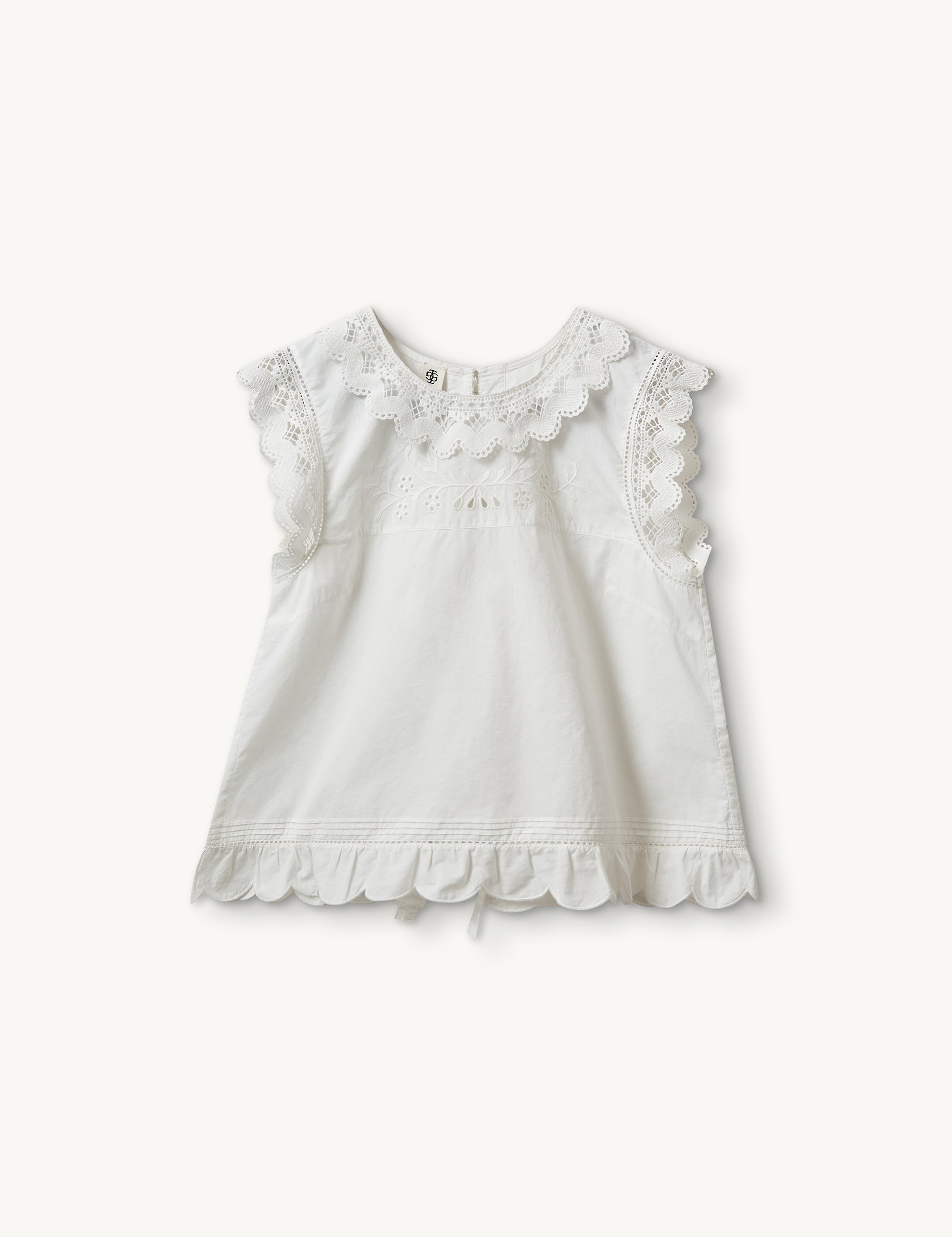 Kirsten Cloth Top White