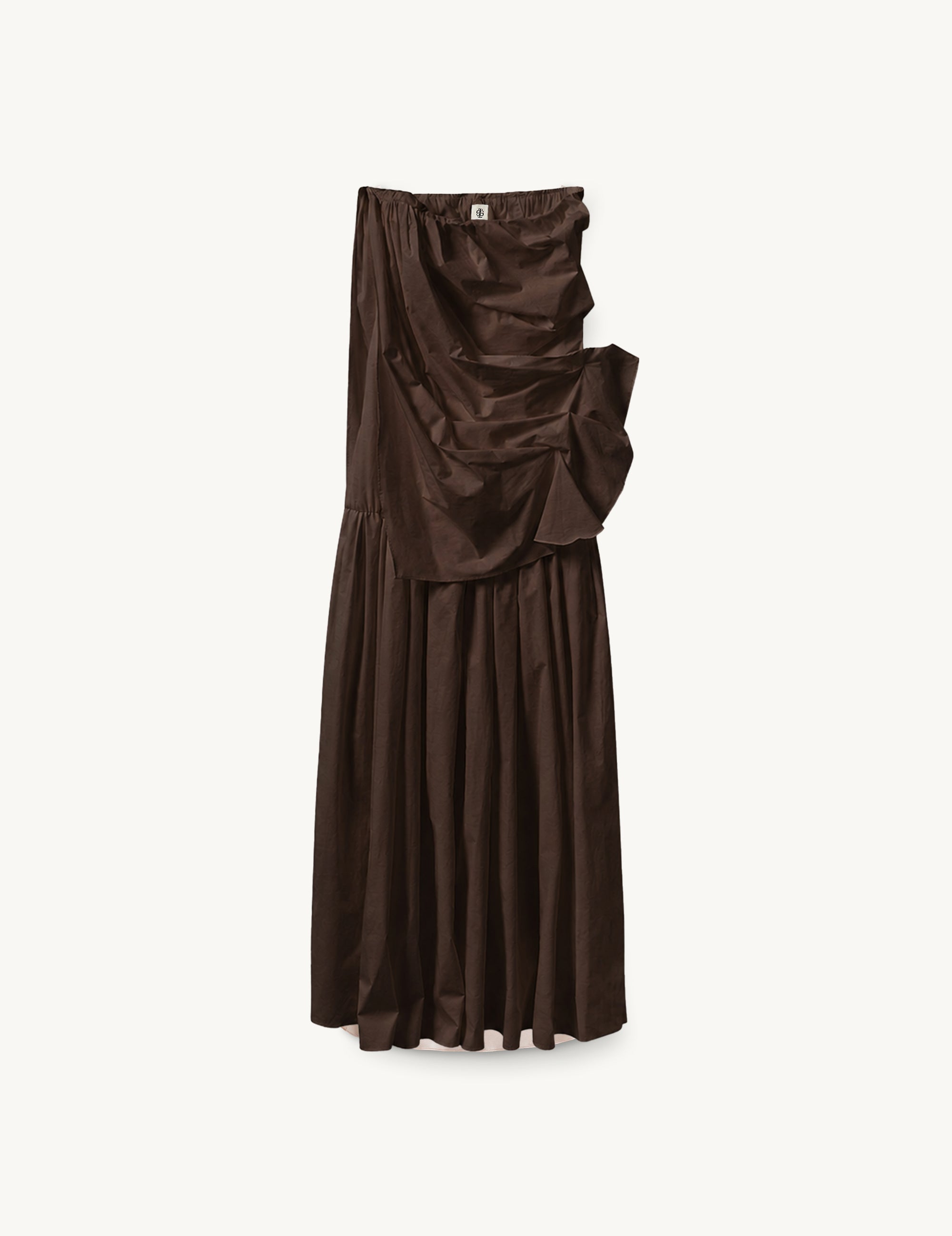 Bazaar Drape Gown Chocolate