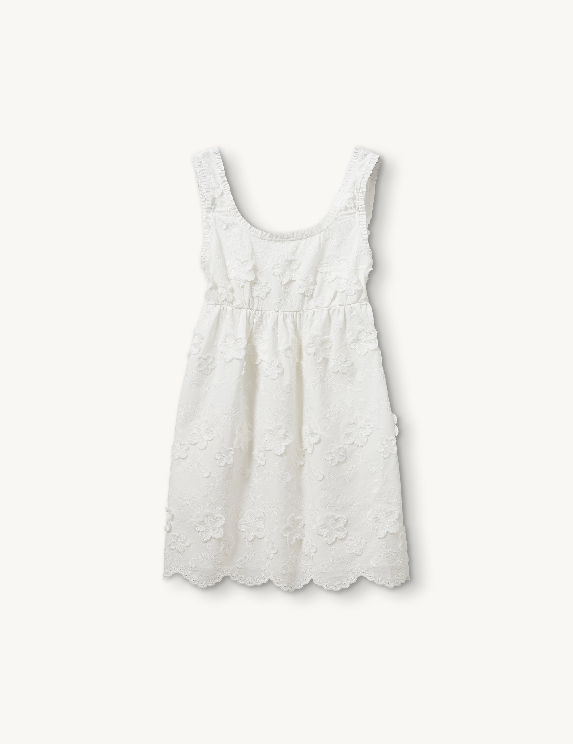 Fleur Bra Dress Cream